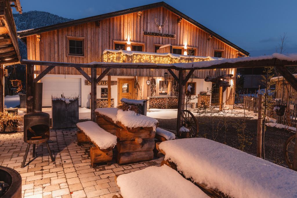 Bauernlodge Alpin Appartements Höfen エクステリア 写真