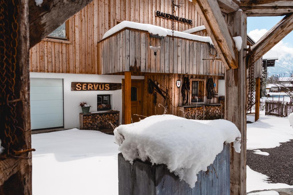 Bauernlodge Alpin Appartements Höfen エクステリア 写真
