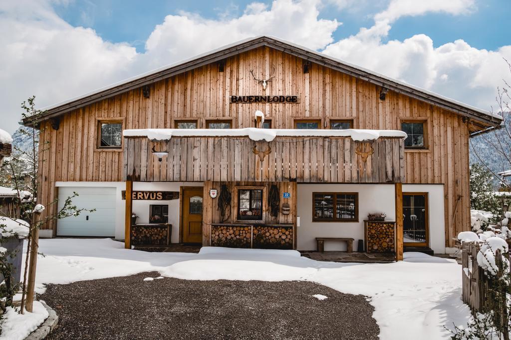 Bauernlodge Alpin Appartements Höfen エクステリア 写真
