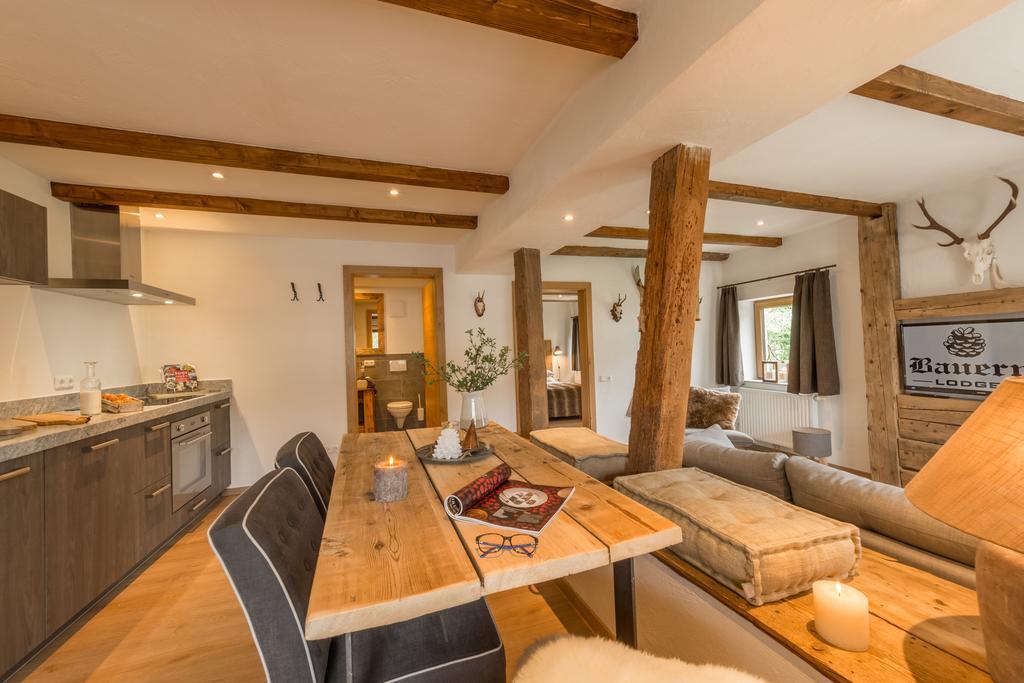 Bauernlodge Alpin Appartements Höfen エクステリア 写真